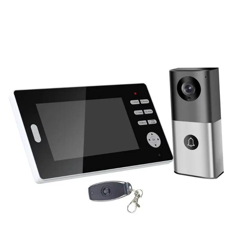 Video Doorbell Wireless Night Vision Wireless Camera Doorbell Led Night Vision Video Doorbell 720HD Live Image