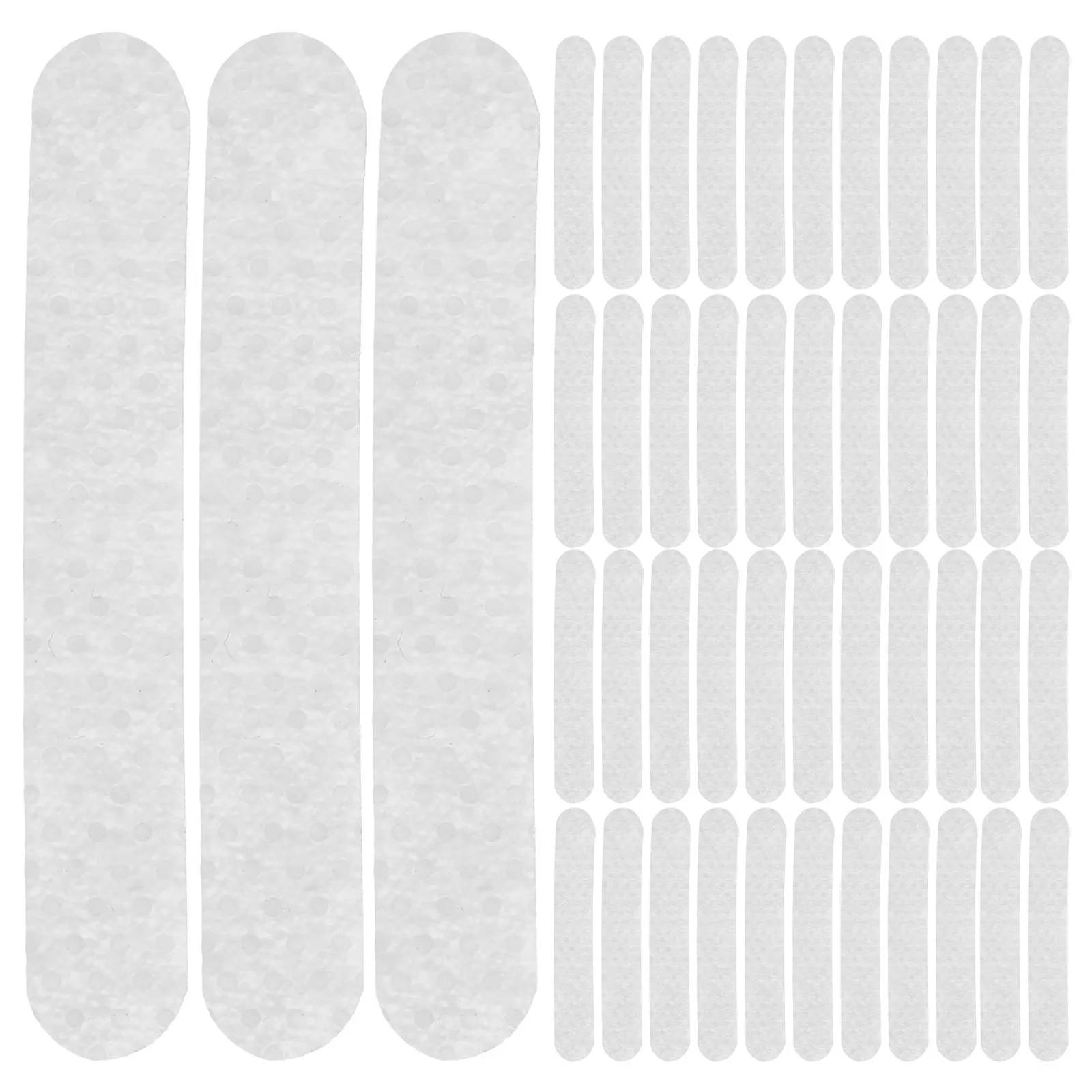 150Pcs Anti-Slip Hanger Grip Pads Silicone Clothing Strips Easy Apply Remove Non-Slip Hanger Strips for Wardrobe