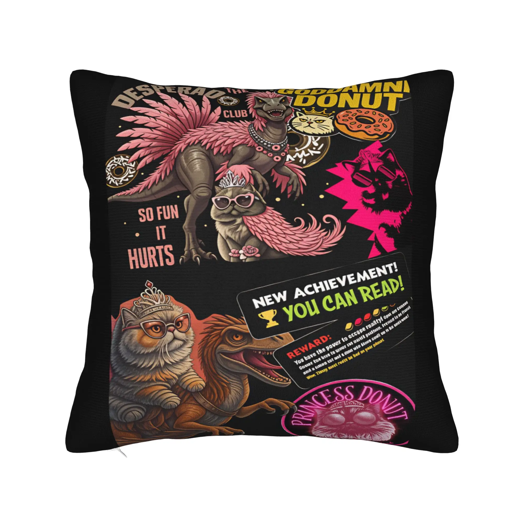 Dungeon Crawler Carl   Pillow Cover  Vintage Pillow Case For Sofa Home Decoration Comfy Cushion Cover Birthday Present