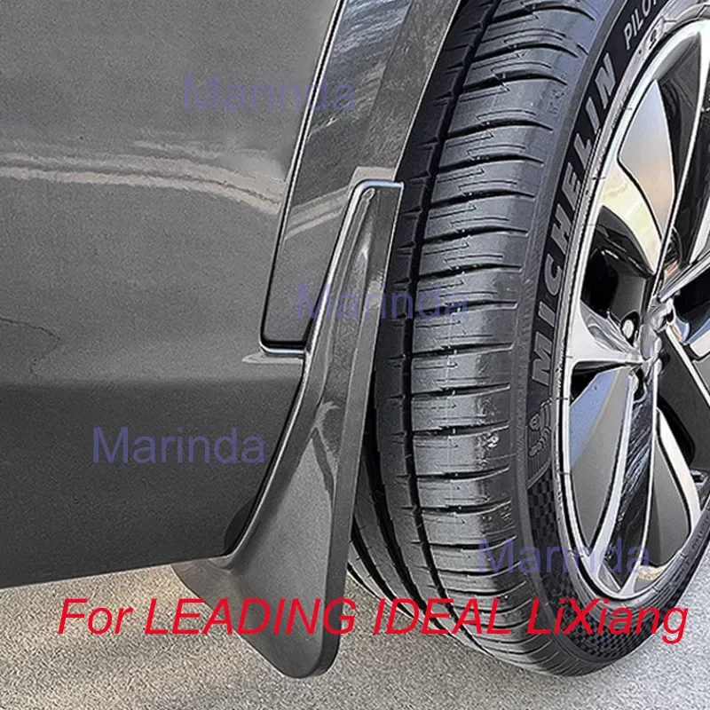 Mudflaps Mud Flaps Front Rear for LEADING IDEAL LiXiang L8 L9 Car Wheel Fender Splash Guard Protector Baking Paint Accessories