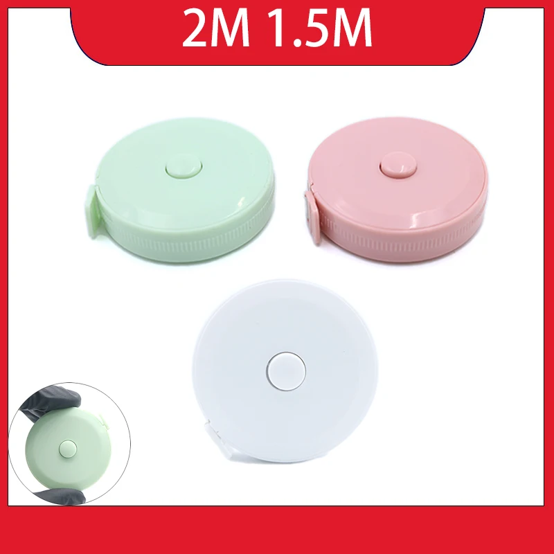 Soft Tape Measure 1.5M/2M(60''/79'' Double Scale Flexible Ruler for Body Sewing Tailoring Crafters, Weight Loss Measurement Tool