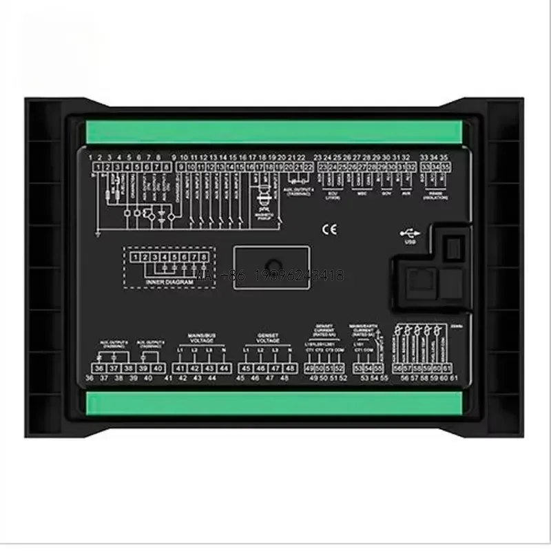 Wmwmnu for Xeon Smartgen HGM9530 Parallel System Generators Controller ATS Auto Transfer Switch