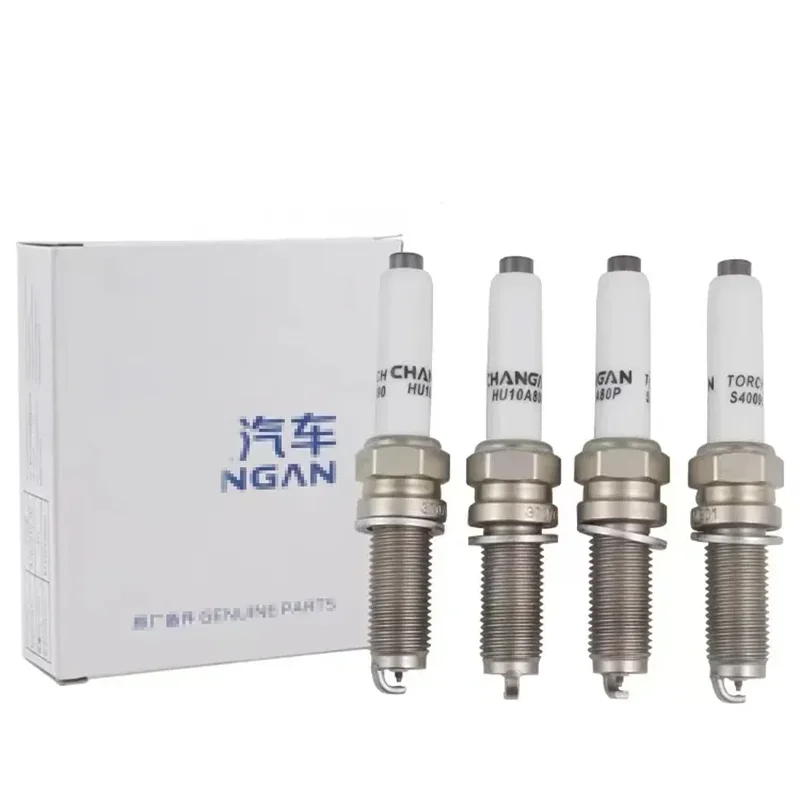 4pcs/set Spark Plug 3707010-NE01 For CHANGAN UNI-T 1.5T CS35 PLUS /2018 EADO /EADO PLUS 1.4T CS55PLUS 1.5T NE14T003-0200