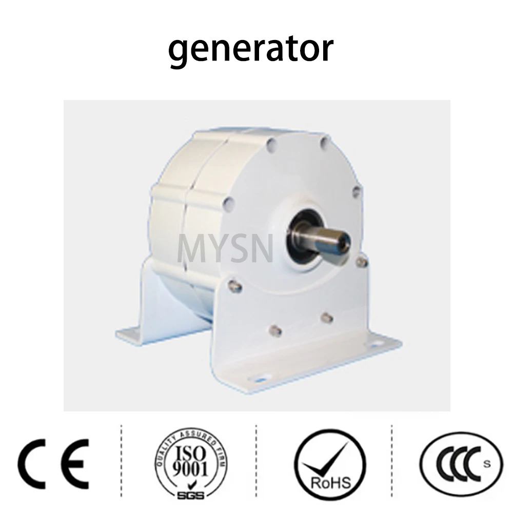 عالية الجودة 3KW 6KW مولد المغناطيس الدائم مولد الطاقة الحرة 24 فولت 48 فولت المولد وحدة الطاقة للمنزل RV توربينات الرياح #4