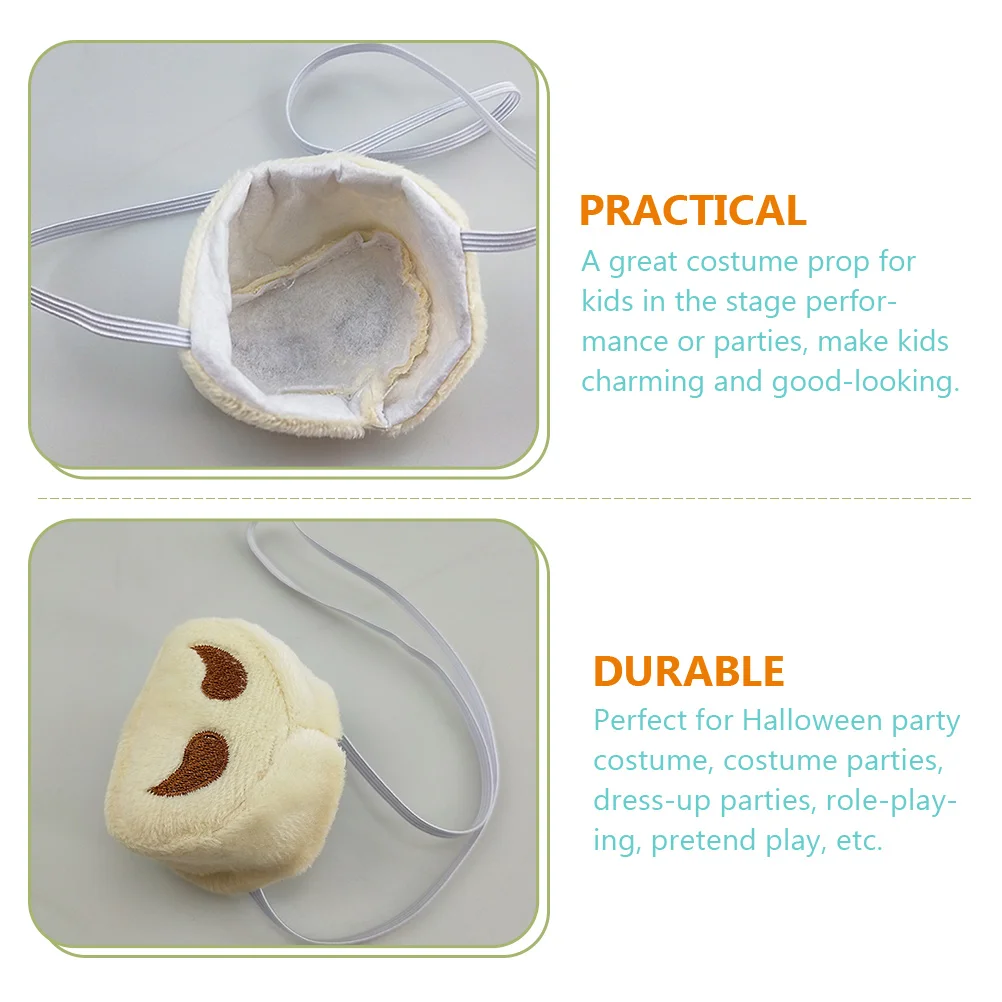 

1 set Cow Costume Headdress for Kids Halloween Party Decoration Animal Dress Up Accessories Creative Photo Prop Role Play Cow