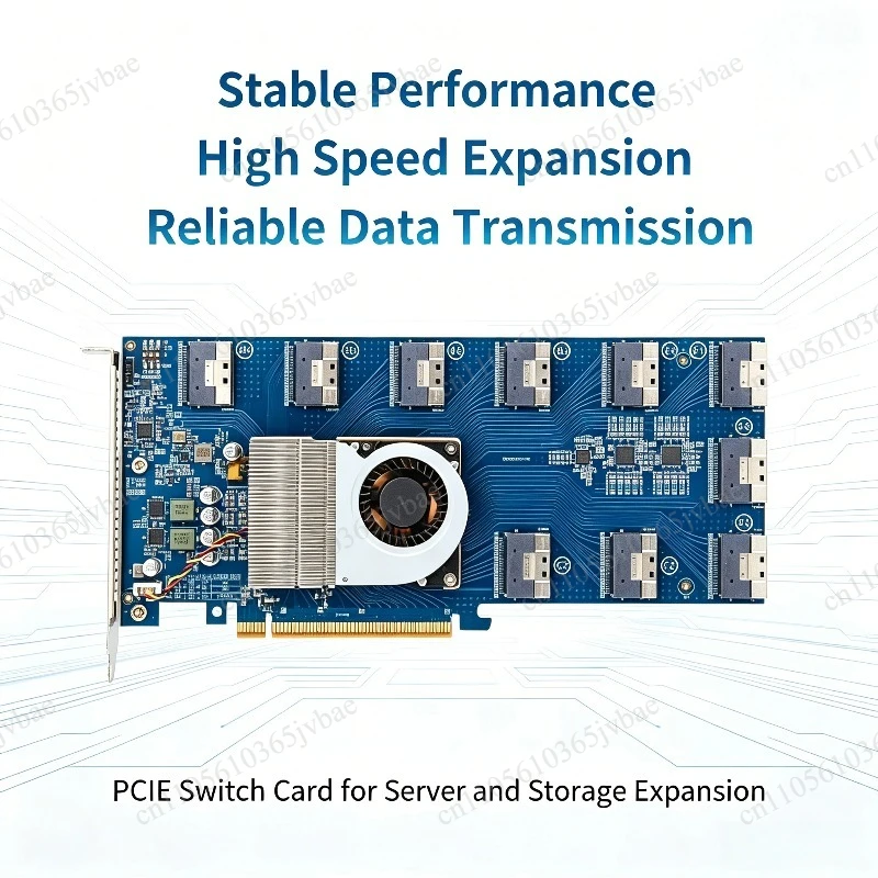 SFF8654 High-speed Adapter Card Multi-GPU Workstation NVMe Hard Disk Expansion