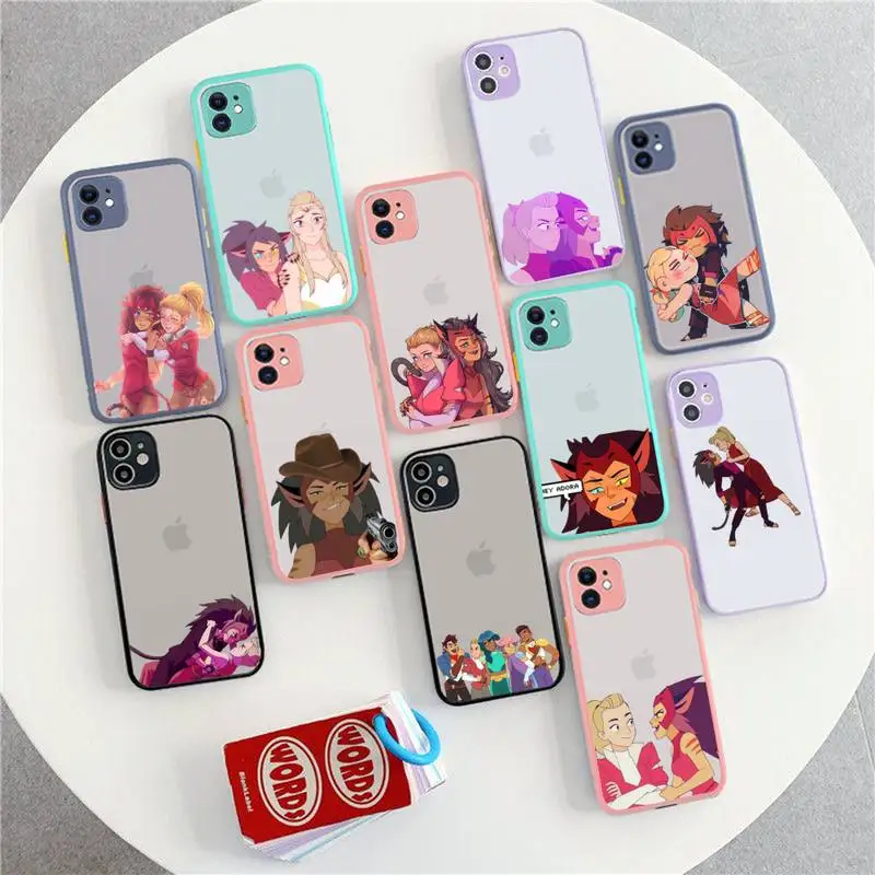 She-Ra and the Princesses of Power Phone Case for iPhone X XR XS 7 8 Plus 11 12 13 pro MAX 13mini Translucent Matte