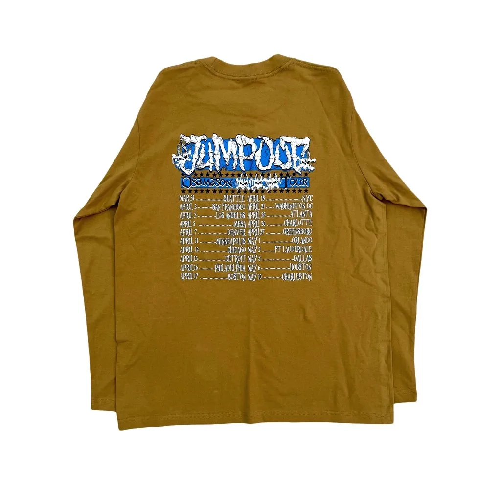 New Men Osamason Jumpout Tour Sandy Merch Opium T Shirts T-Shirt Hip Hop Skateboard Street Cotton T-Shirts Tee Top US size E66