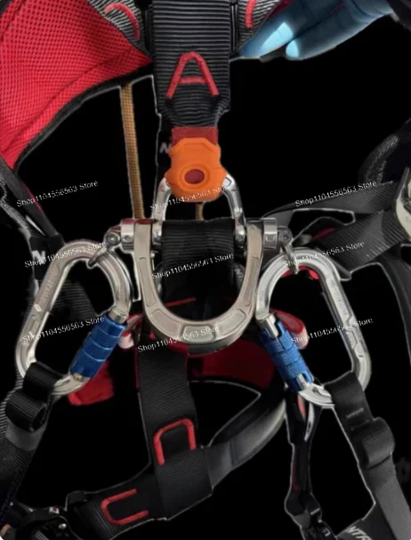 Forged Steel Double D-Ring for 5-Point Harness, Heavy Duty Attachment Point for Racing Off-Road & Child Seat