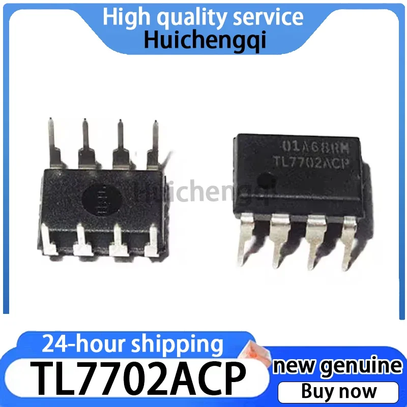 5PCS Genuine TL7702ACP TL7702 Packaged PDIP-8 Monitoring and Reset Chip