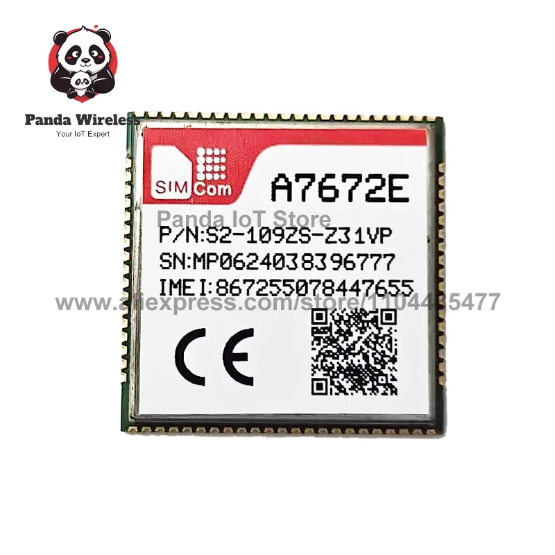 

SIMCOM A7672E-FASE A7672E-LASE LTE Cat 1 модуль BLE GNSS GPS 4G LCC + LGA LTE-FDD/GSM/GPRS/EDGE коэффициент формы для Европы