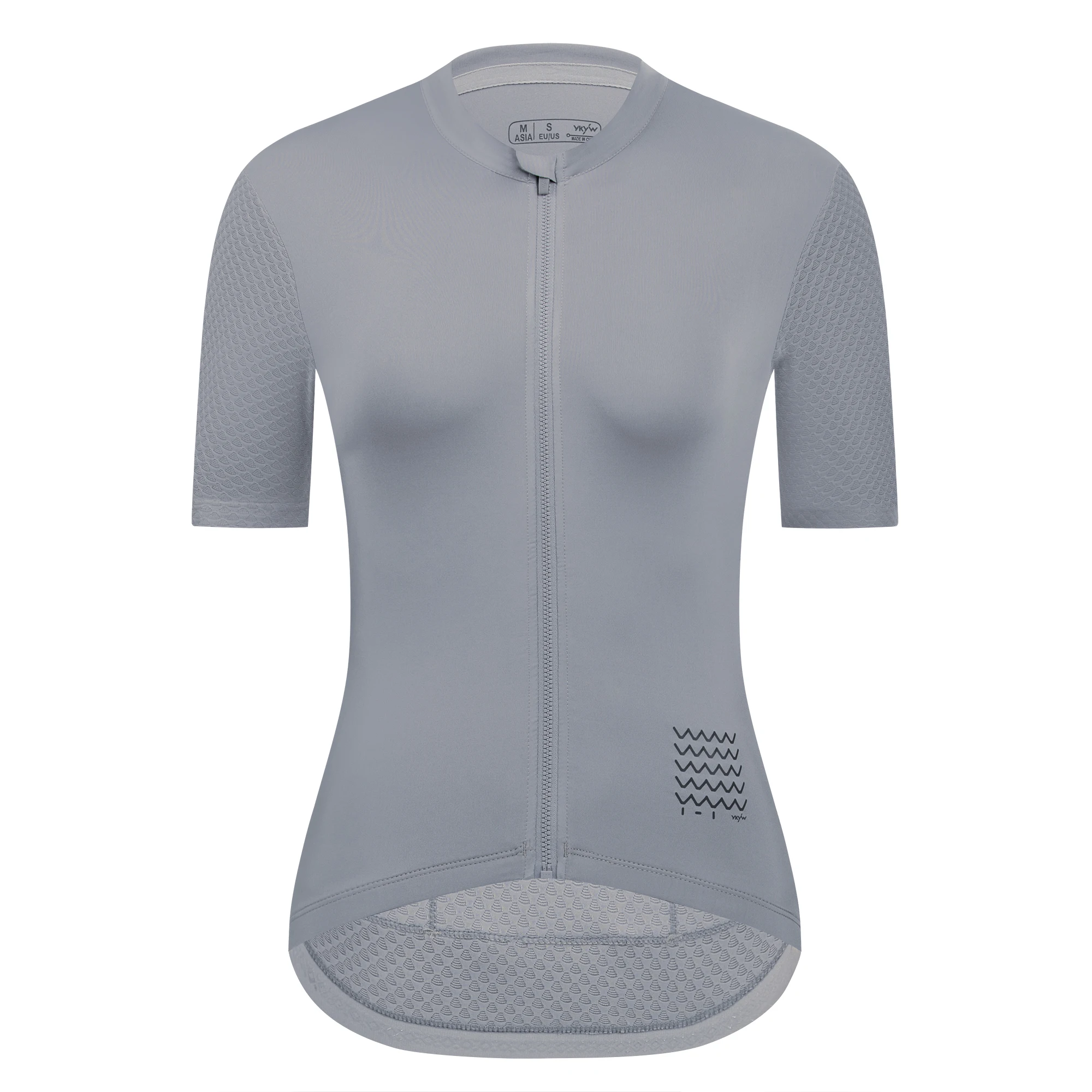 YKYWBIKE 2025, Damen-Radtrikot, kurzärmelig, Rennrad-Shirt, weibliches Fahrradtrikot, atmungsaktiv, reflektierend, Pro-Radsportbekleidung 7