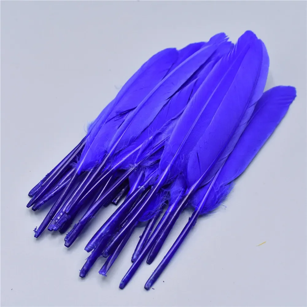 Natürliche rote Entenfedern, lose, 10–15 cm/4–6 Zoll, Entenfedern für Bastelarbeiten, DIY-Schmuck, Accessoires, Dekoration, Federn. – Detail 6