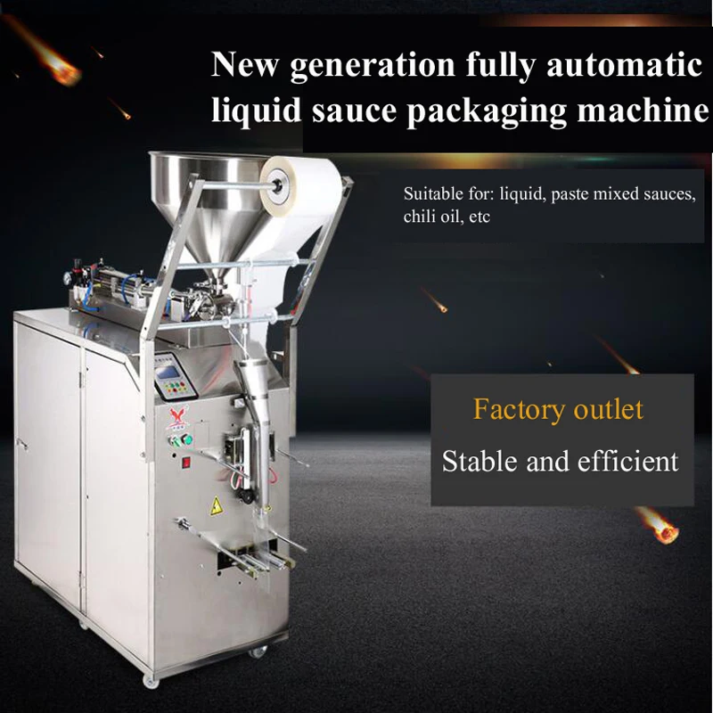 

PBOBP Automatic Liquid Chili Sauce Tomato Paste Sachet Chocolate Sauce Filling Packing packaging Machine