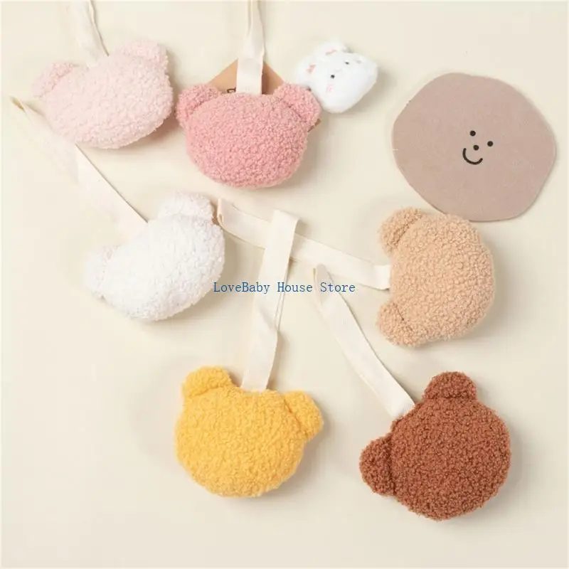 

BX0D Pacifier Clip с подвеской для медведя в форме прорезывания зубов для мальчиков для девочек