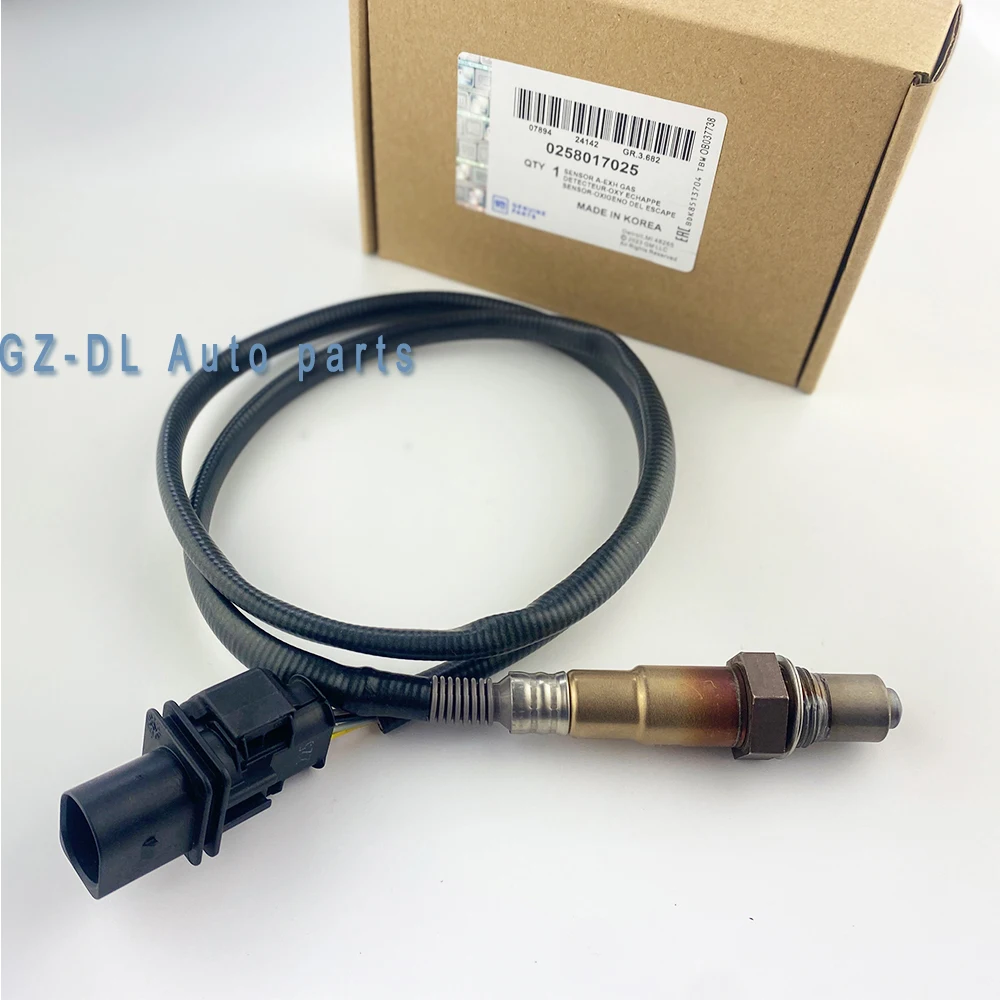 

high quality 5 Wire 0258017025 Wide Band exhaust gas Oxygen Lambda Sensor LSU4.9 for PLX UEGO AEM 30-2004 AEM 30-4110