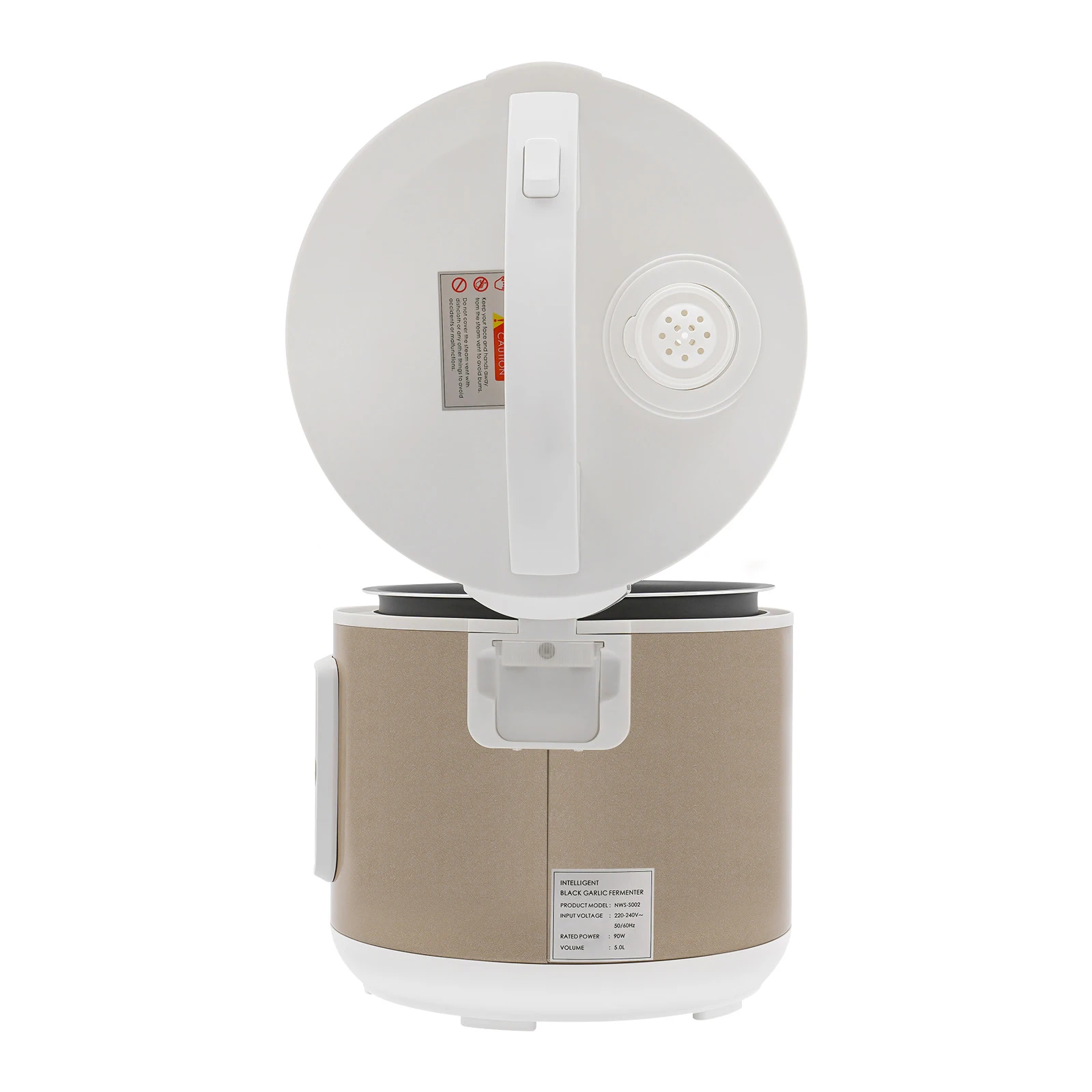 5L Schwarzer Knoblauch-Fermenter 90W Intelligente Fermentationsmaschine mit automatischer Temperatur- und Feuchtigkeitsregelung für Joghurt, Kimchi, Kombucha – Detail 10