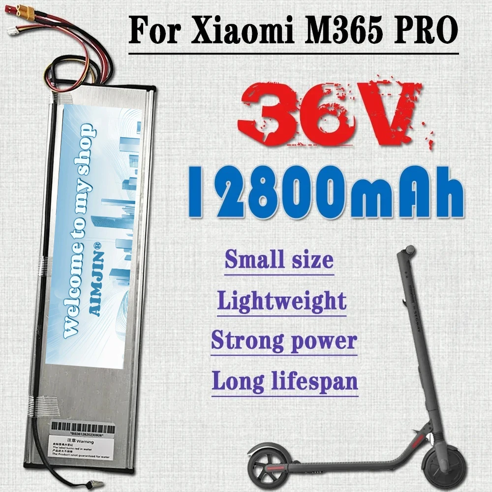 

High Capacity 36V 12.8AH for XIAO MI M365 PRO Scooter Endurance Battery Pack