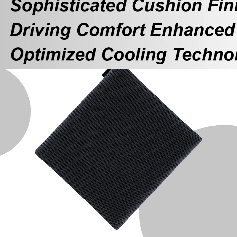 

Cooling Seat Cushion Cooling Car Seat Gel Cushion Breathable Support Ergonomic Non-Slip Pad Long Sitting Vehicle Accessories For