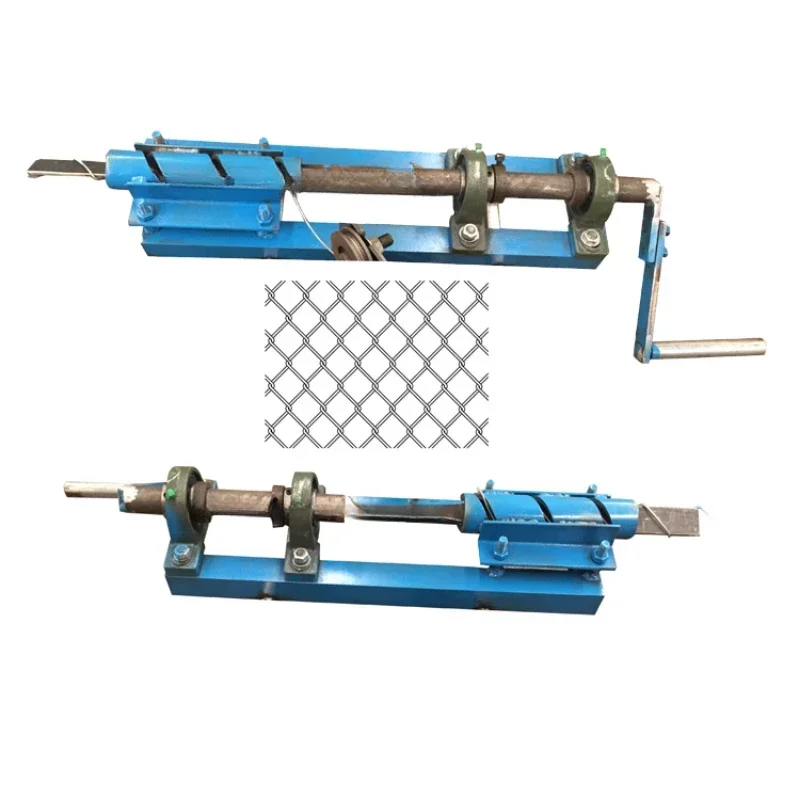 Hot Salesmanual Chain Link Fence Machine/ Manual Operated Chain Link Fence Making Machine