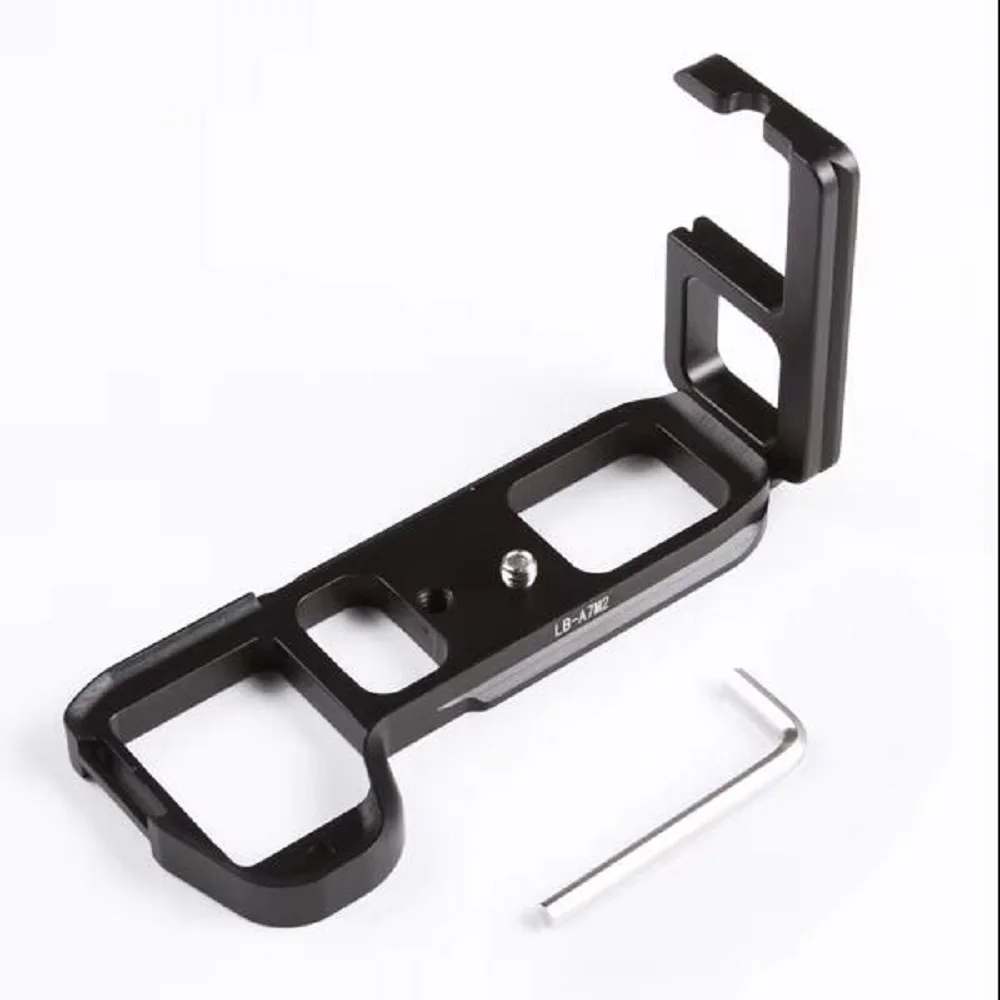 

FOTGA Quick Release QR Vertical L Bracket Plate A7II L Angle Bracket Quick Lock Vertical L Holder Plate LB-A7M2 For Sony a7RII
