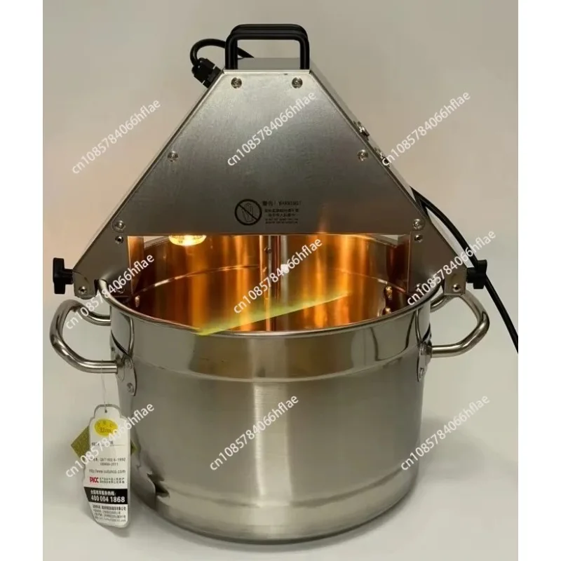100L صلصة الطماطم الفلفل تجهيزات المطابخ صلصة الحساء إناء/ قدر اثارة آلة الطبخ لصق المربى غلاية الغليان مع خلاط