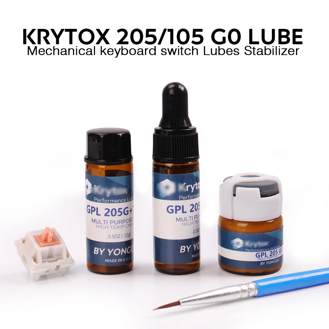 MX Switches Lube Grease oil GPL105 205 Lubricant Stabilizer Lubricating DIY Gaming Keyboard Mechanical Switches Stem Stabilizer