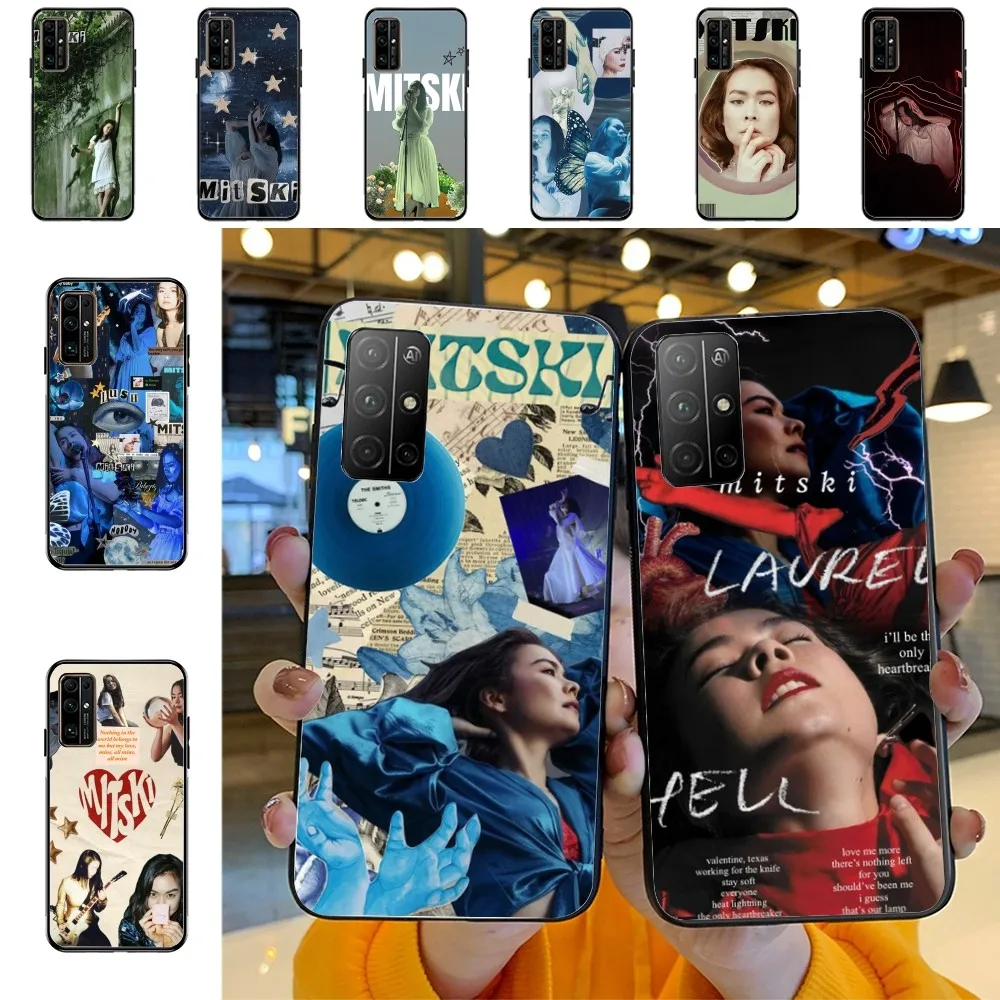 

Mitski singer Phone Case For Huawei Honor 10 lite 9 20 7A 9X 30 50 60 70 pro plus Soft Silicone Cover