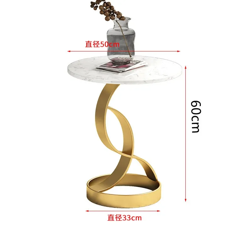 북유럽 스타일, 거실, 라이트 럭셔리, 모던, 대리석, 캐주얼, 원형 테이블