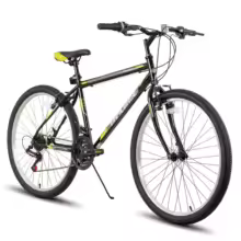 Joystar Hiland 24 inch High-Carbon Steel Frame 21 Speeds Mountain Bike