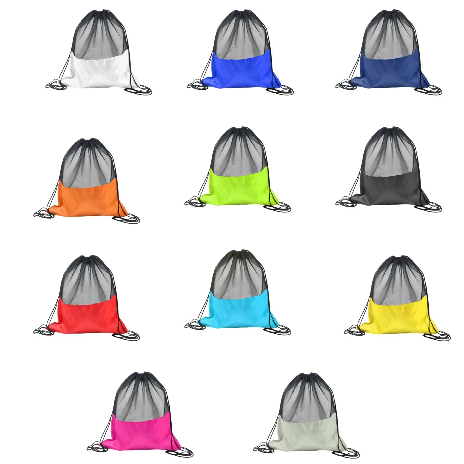 

Basketball Shoulder Bag Drawstring Backpack Portable Outdoor Tear Resistant Drawstring Bag Oxford Cloth for Football Soccer