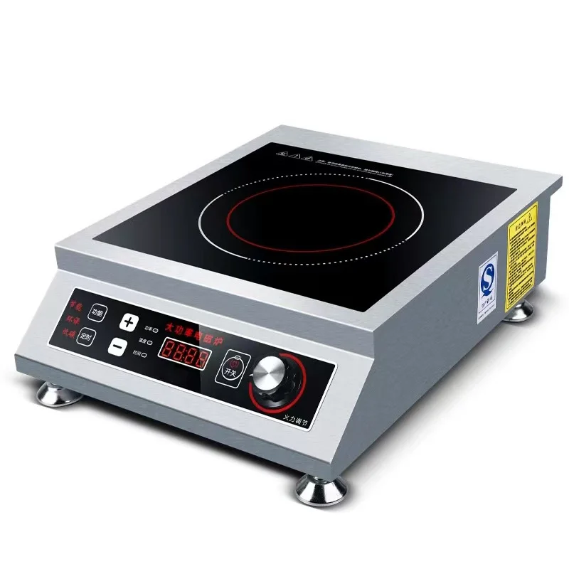 Multifunctional Stainless Steel Electric Induction Cooker Stove LED Knobs SY Hotpot Table Household Use Certified Kitchen