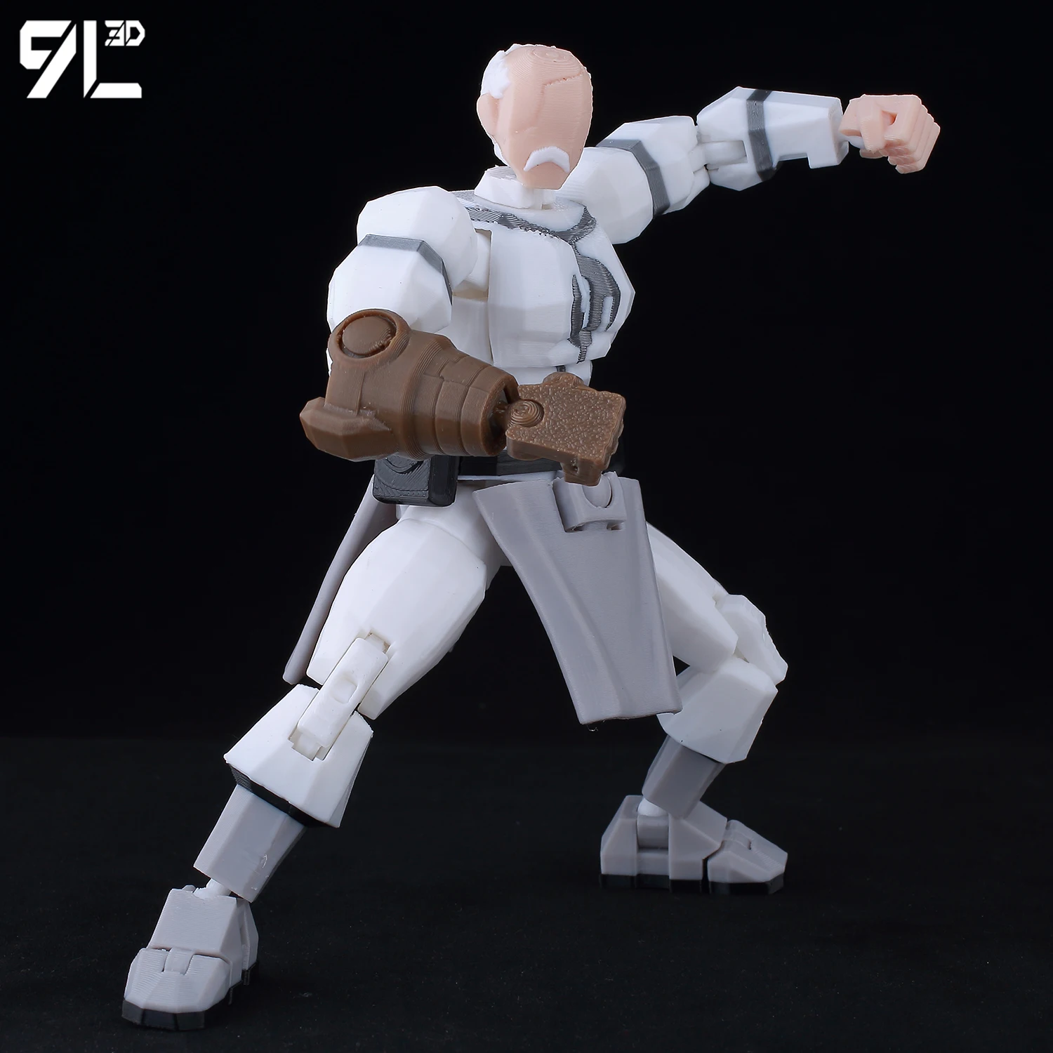 9L3D Titan Dummy13 3D-gedrucktes Spielzeug Conquer VS Invincible Sammlerstück Multi Jointed Actionfigur Superman Goku Dekompressionsspielzeug