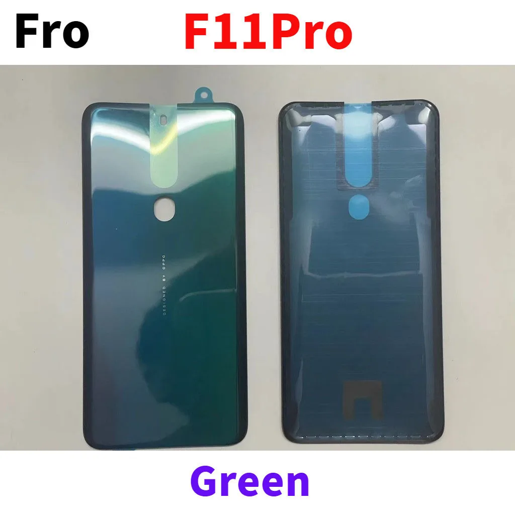 For Oppo F11 Pro CPH1969 CPH2209 CPH1987  LCD Front Middle Frame Housing +Battery Door Back Cover Housing Case Replacement Parts