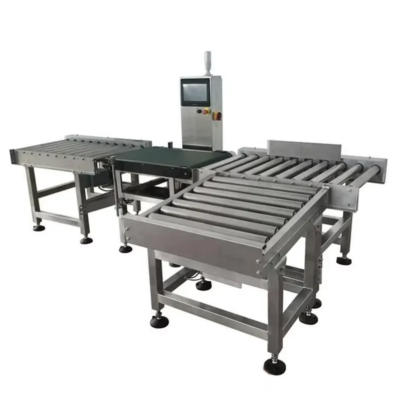 Heavy Checkweigher for Shipping Case Weight Checker for Large Bag Checkweigher with Heavy Pusher