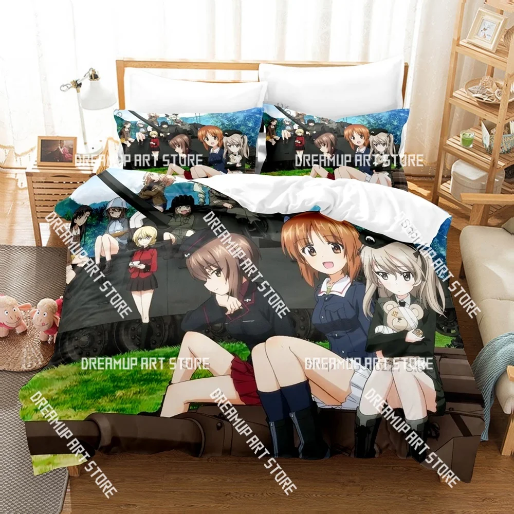 3D Printed Military Tank Design Bedding Set for Boys Girls Duvet Cover Pillowcase Twin Queen King Full Single Double Sizes