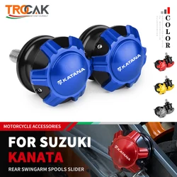 Motorcycle Accessories Swingarm Spools Slider Stand For SUZUKI GSX600 GSX750 Katana GSX 750S 1000S Katana GSX-S1000 F GSX600F