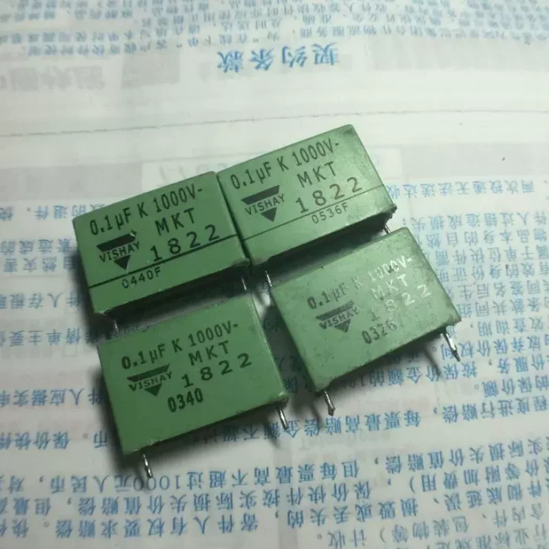 10PCS Israel VisHAY 1822 series 0.1uf 1000V coupled infinite film capacitor
