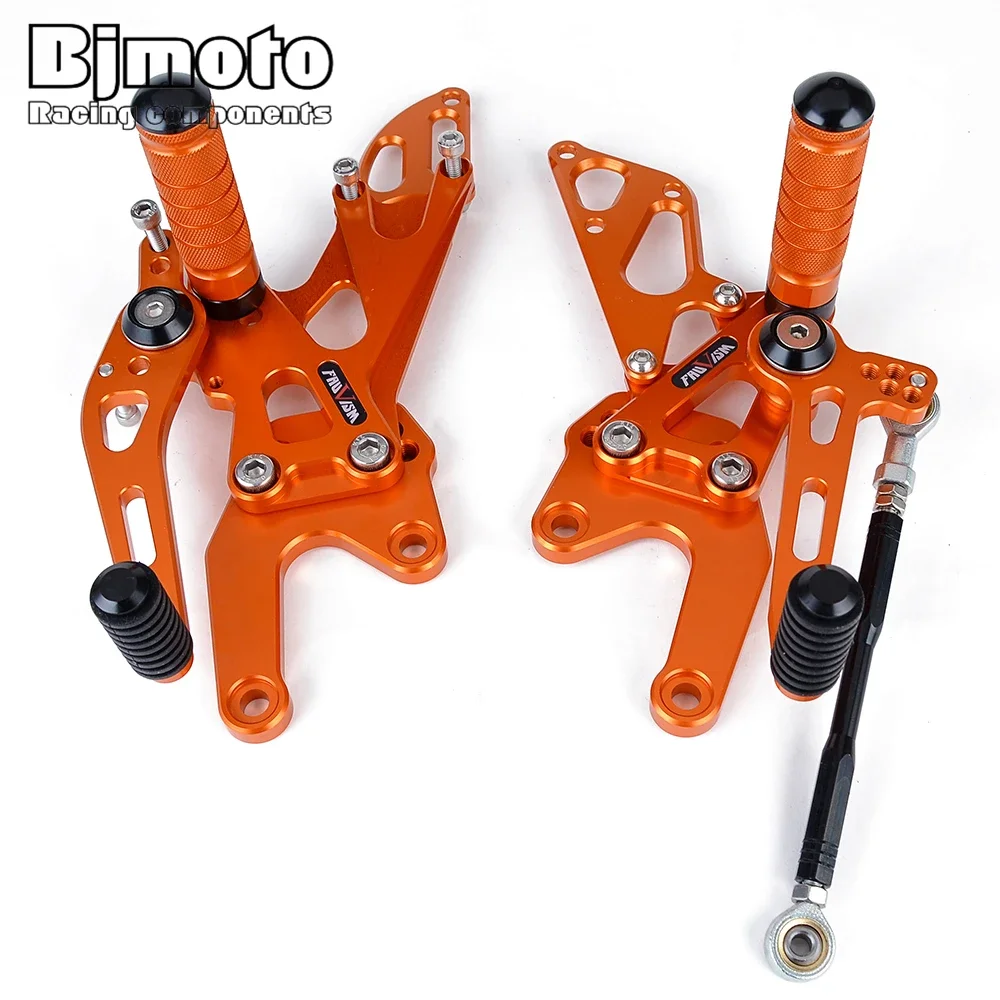 

Motorcycle Footrest Kit Adjustable Rear Sets for KTM 1290 Super Duke R GT 2014 2015 2016 2017 2018 2019 Rearsets