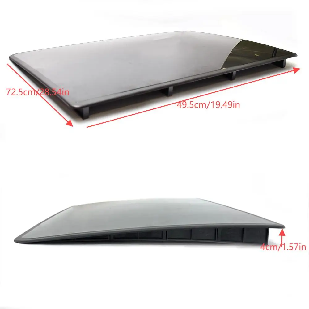 Tiypeor Universal Car Sunroof Imitation Sunroof Roof Sunroof Visor DIY Decoration Body Kit