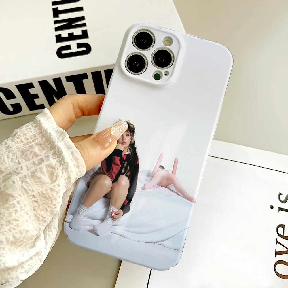 Coque de téléphone jeune chanteuse britannique l-lola, FUNDA pour IPhone 16 15 14 13 12 11 Plus Pro Max Mini, couverture de Film assortie à trous précis