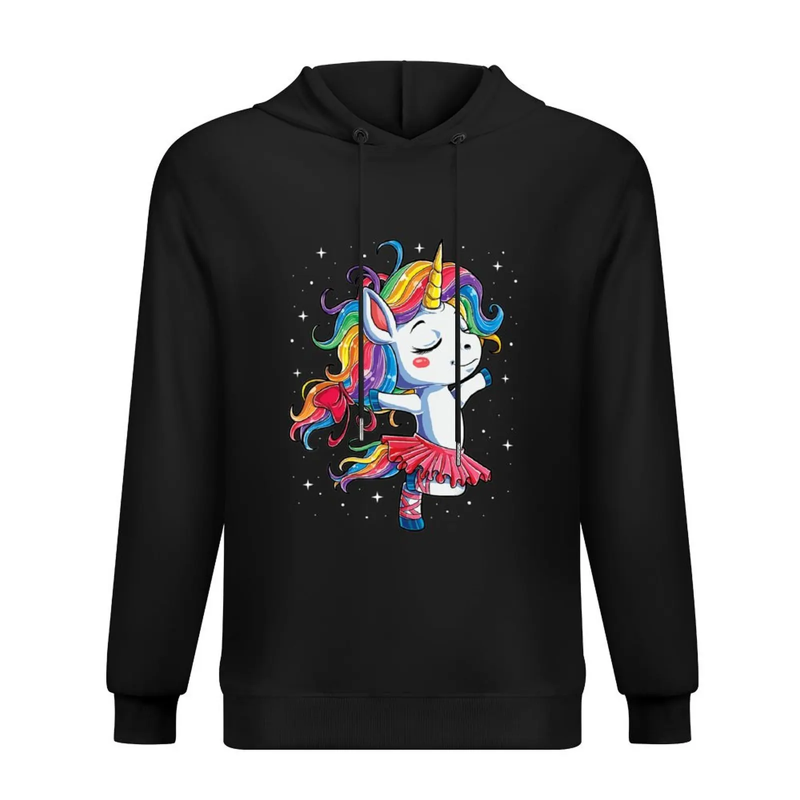 

Ballet Dancer Unicorn . Kids Girls Rainbow Ballerina Hoodie autumn clothes autumn korean style clothes hoodie graphic