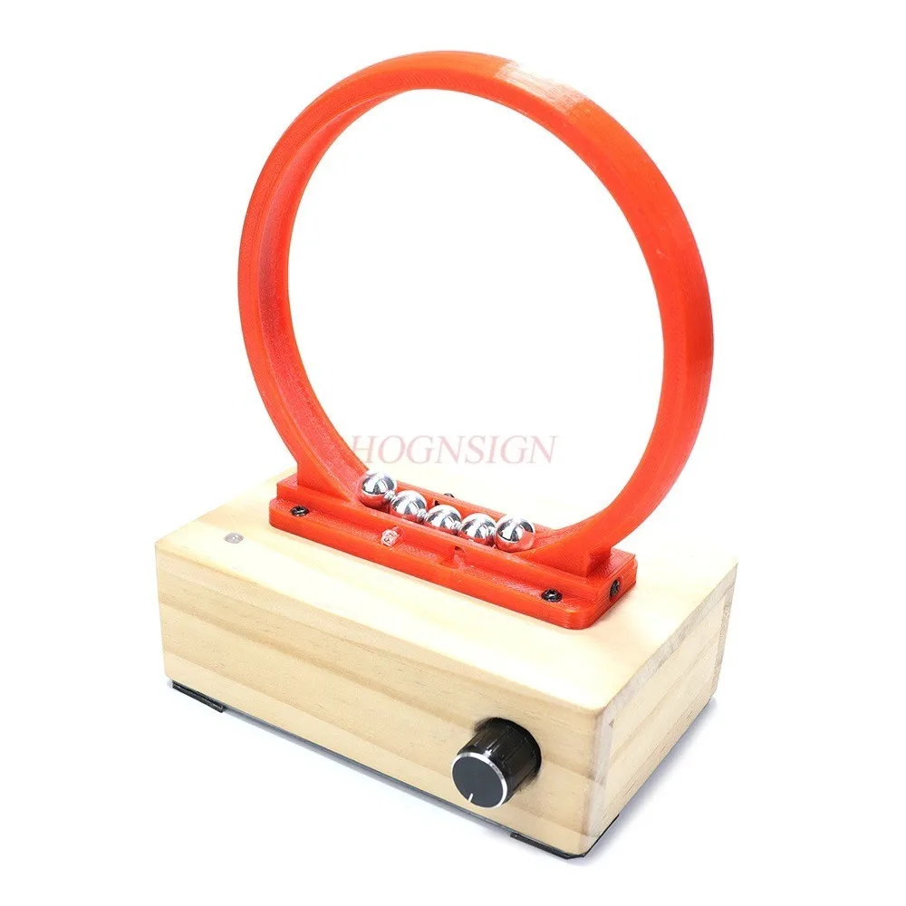 

Experimental study on electromagnetic energy conservation of circular motion of a ball in a perpetual motion model