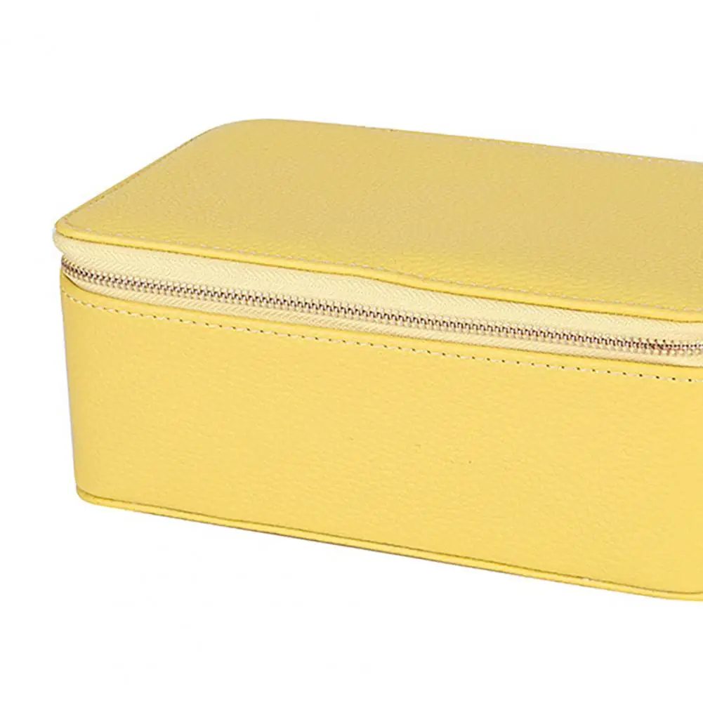 Jewelry Organizer Jewelry Box Organizer Travel Jewelry Box Capacity Organizer with Zipper Closure Waterproof Hard for Rings
