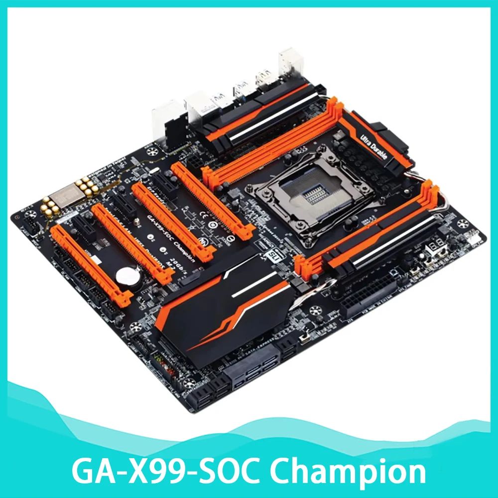 

For Gigabyte X99 Desktop Motherboard X99-SOC Champion LGA2011-V3 DDR4 PC E-ATX GA-X99-SOC Champion