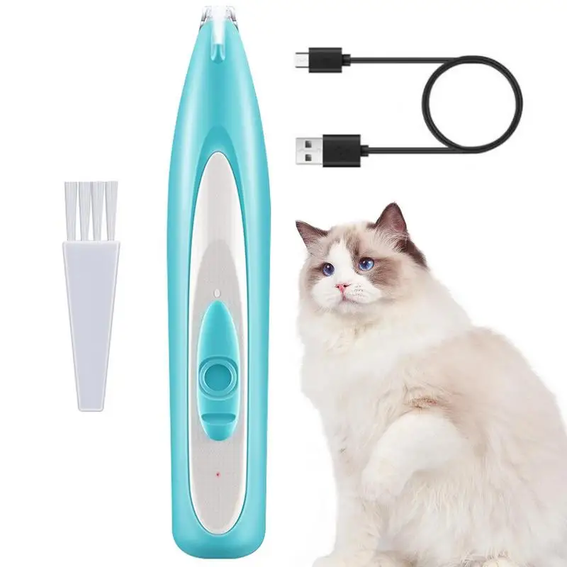 

Dog Feet Hair Trimmer Paw Dog Grooming Clippers For Feet Hair Rechargeable Home Pet Hair Shaver Grooming Kit For Small Medium