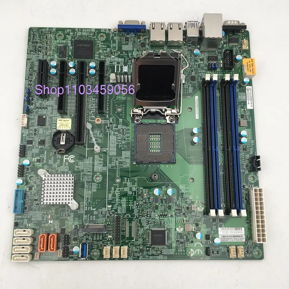 

C252 LGA-1200 PCIE 4.0 M-ATX 128GB DDR4-3200MHz 6XSATA 3 For Supermicro Server Motherboard X12STL-F