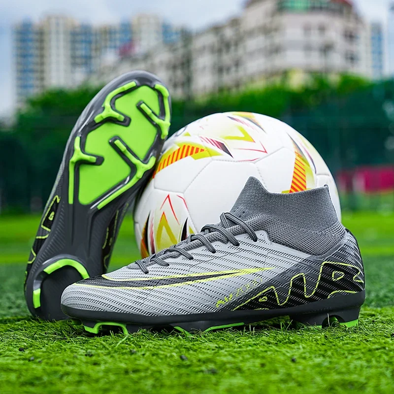 New Men Football Shoes Society Cleats Soccer Shoes Professional Indoor Football Field Boots Original Training Fast Sneaker Match