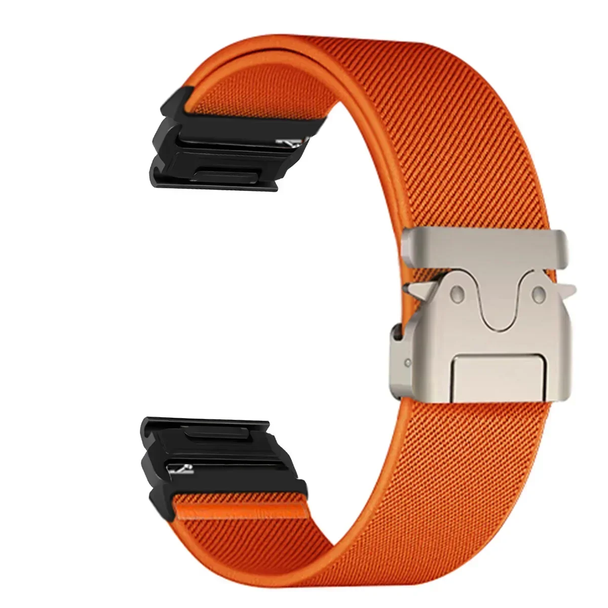 20 22 26mm Nylon Elastische Band Voor Garmin Fenix 8 51mm 7 Pro 7S 7X6X6S 6 5X Parachute Band Armband Forerunner 965 955 Correa