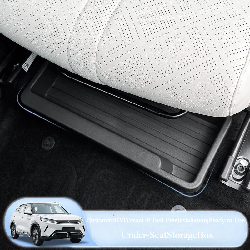 

for BYD Yuan UP BYD atto 2 Under Seat Storage Box Waterproof Car Accessories Organizer for Driver Passenger Side waterproof